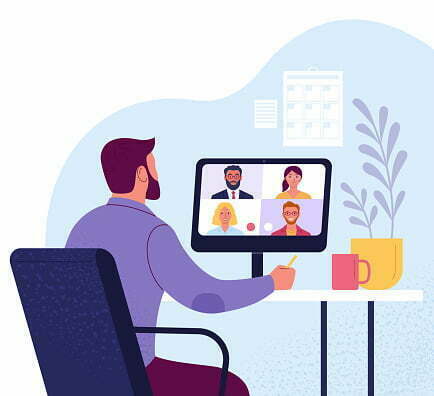 right to seek a hearing using video conferencing