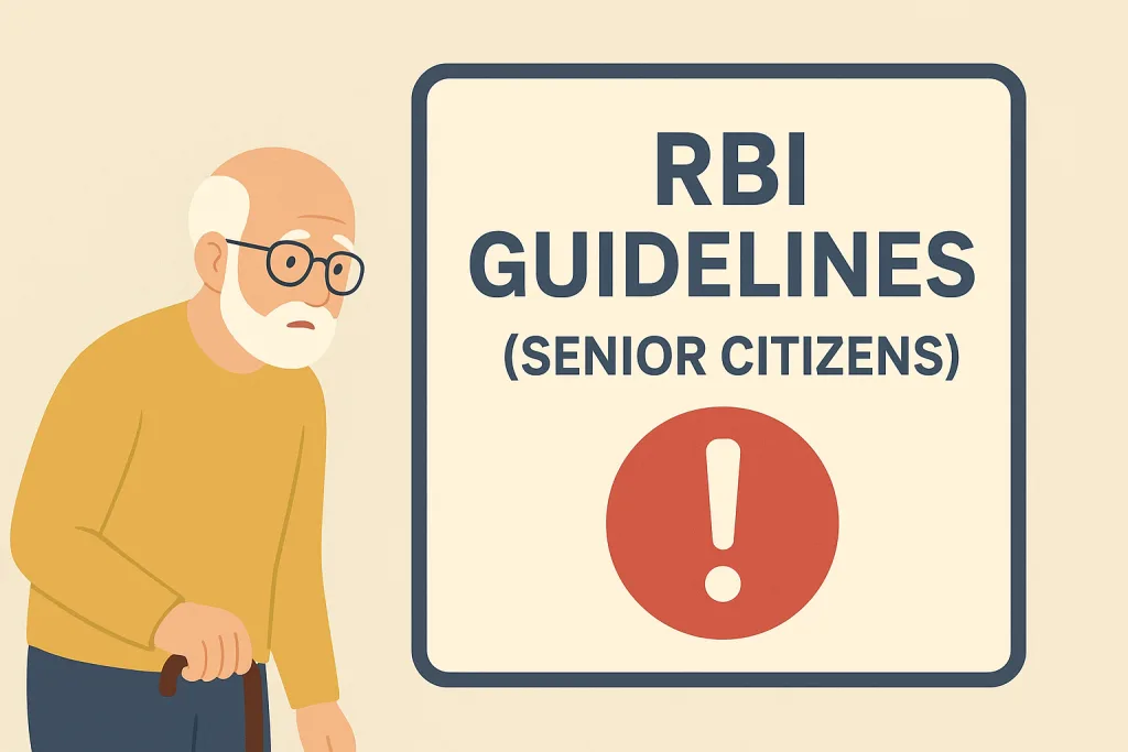 RBI Guidelines on facilities to senior citizens